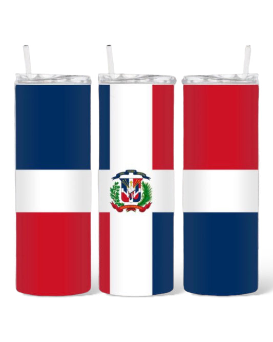 Dominican Flag Tumbler